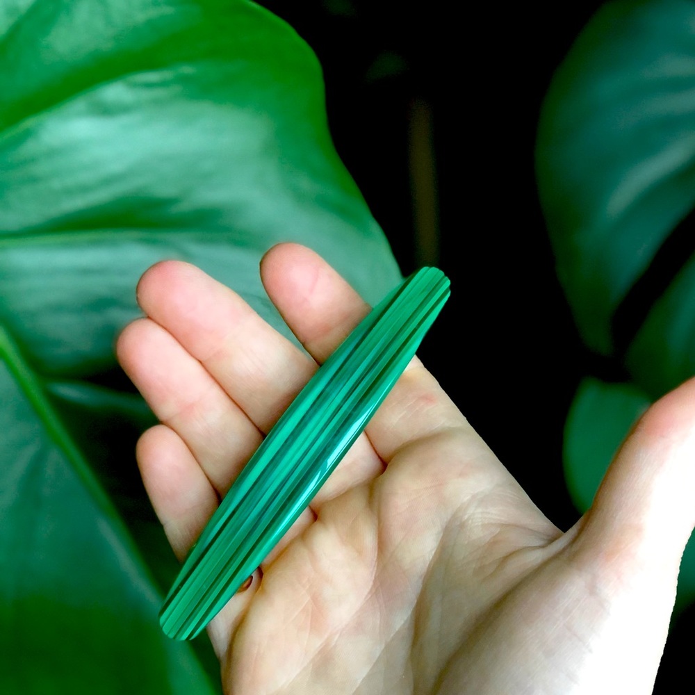 Machete No. 1 Heirloom Hair Clip in Malachite (sold out!)